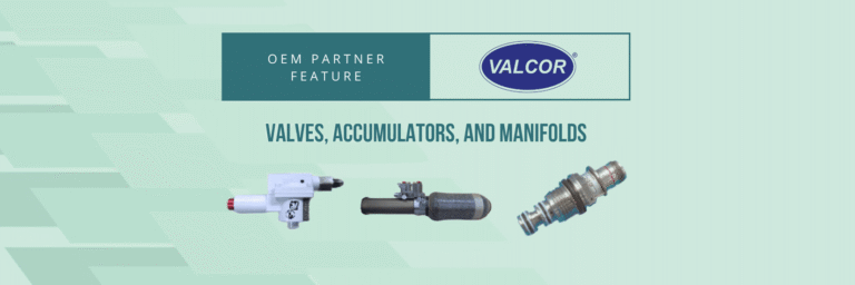 Valcor Engineering Valves, Accumulators, and Manifolds