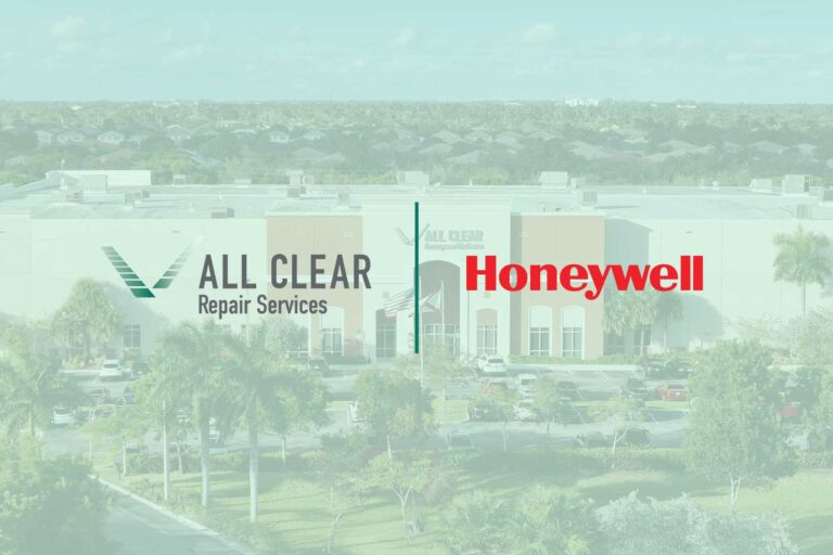 AllClear Repair Services Approved as Honeywell Aerospace Authorized Service Center